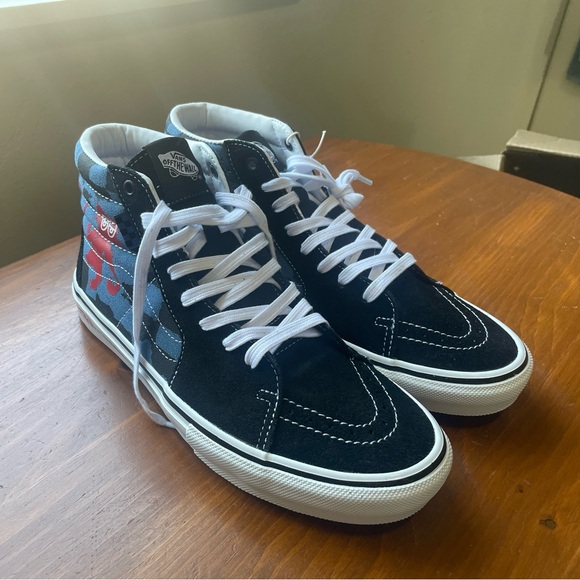 Vans Shoes Krooked x Skate SK8-Hi ‘Natas For Ray Barbee 2022 - Picture 6 of 6